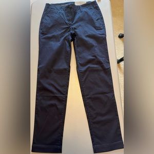 Talbots chino navy blue pants
